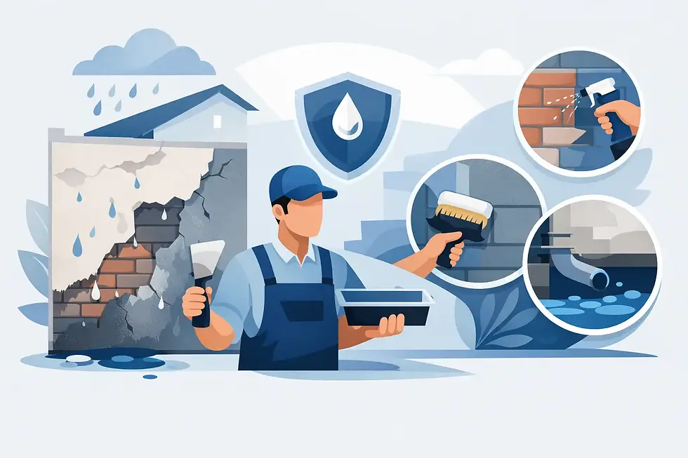 Best Solutions for Wall Seepage That Last