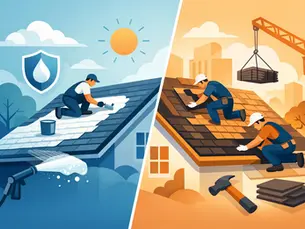 Roof Coating vs Roof Replacement