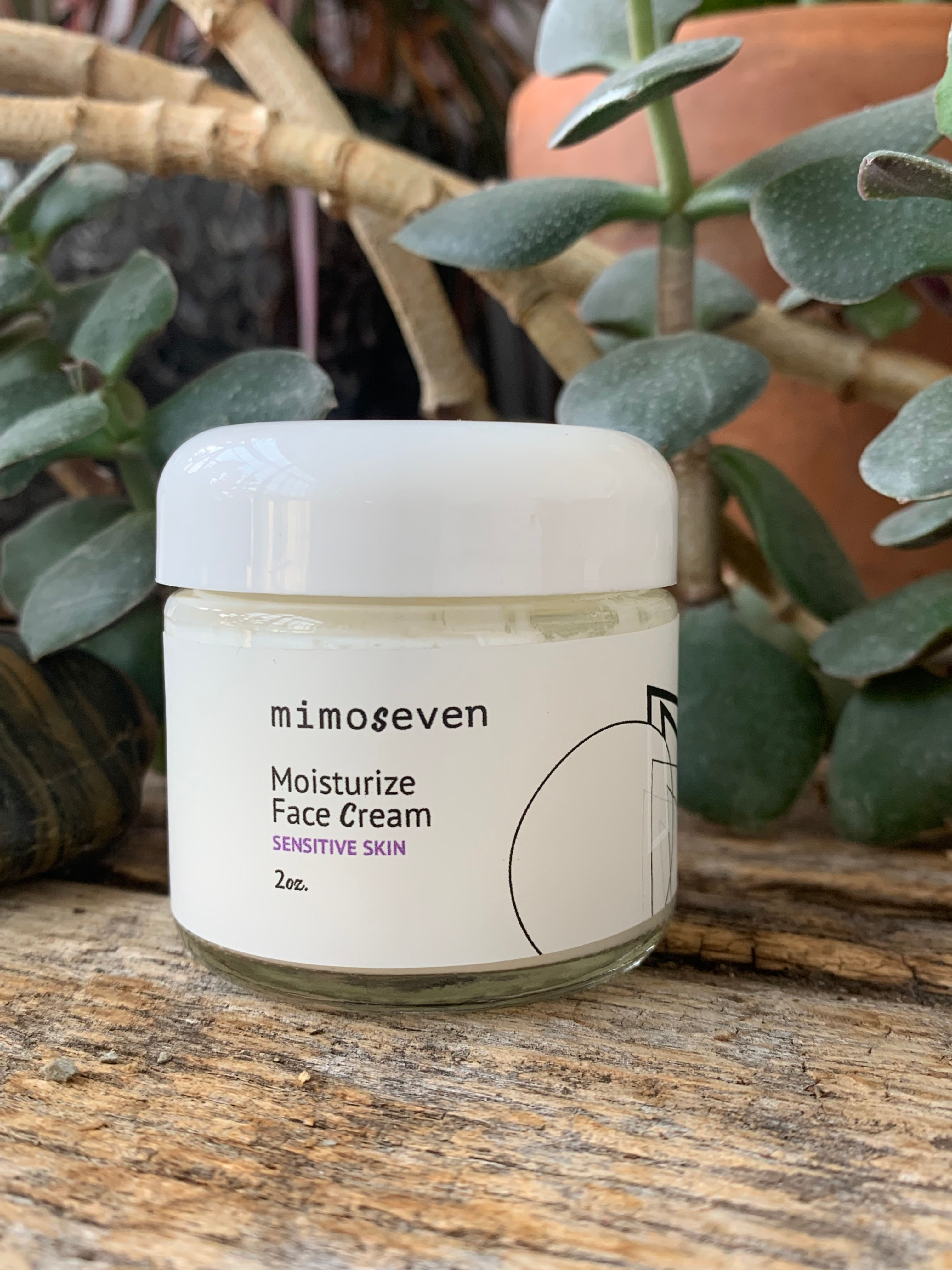 Mimo7 Moisturizing Face Cream for Sensitive Skin