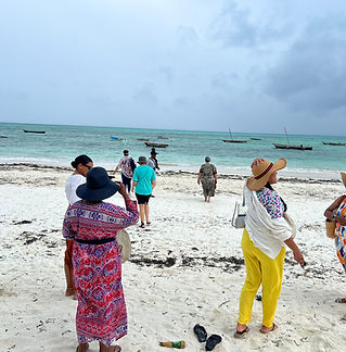 Group of women at Recharge in Zanzibar Retreat