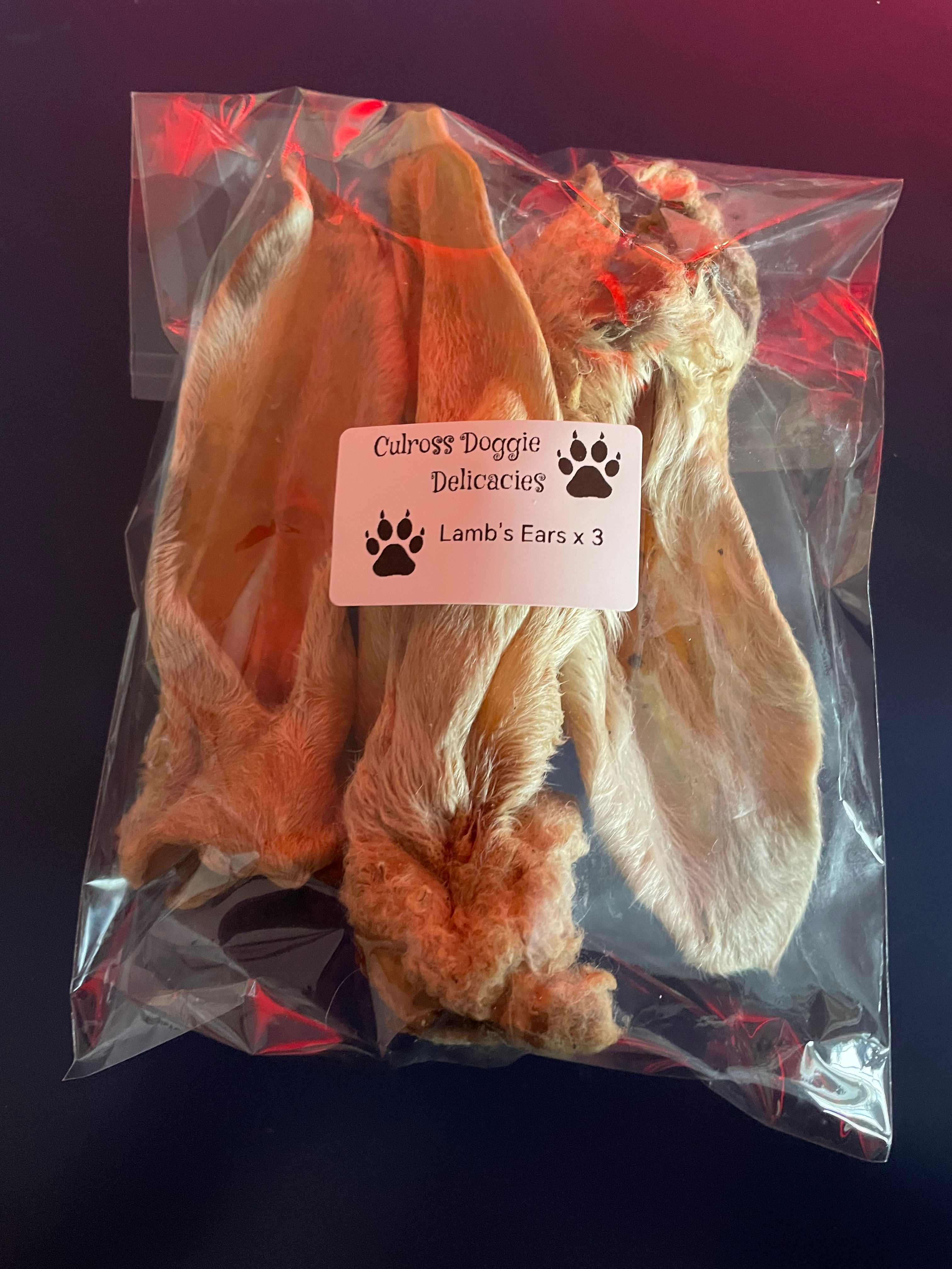 Lamb Ears (With fur) x 3