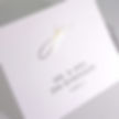 Gold Foiled Escort Card
