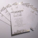 Gold Foiled ble numbers