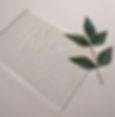 Laser Engraved Acrylic Invitation