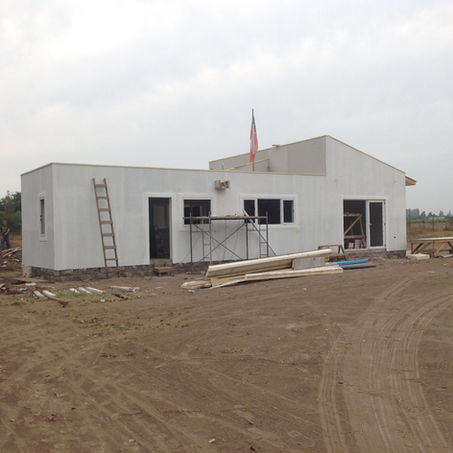 Casa fabricada con Paneles SIP de Construcción
MGO