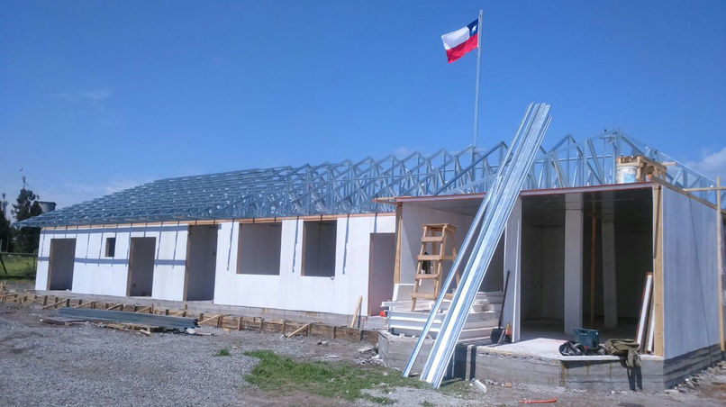 Casa fabricada con Paneles SIP de Construcción
MGO