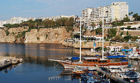 Hiking the Lycian Way - The old town of the capital of Antalya