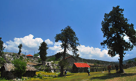 The long distance trail of Saint Paul - A vilalge farm in the Taurus Mountains