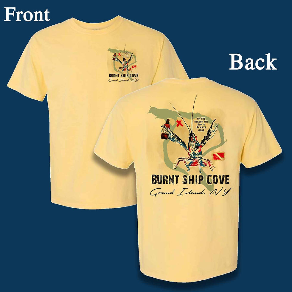 Burnt Ship Cove Rum t-shirt