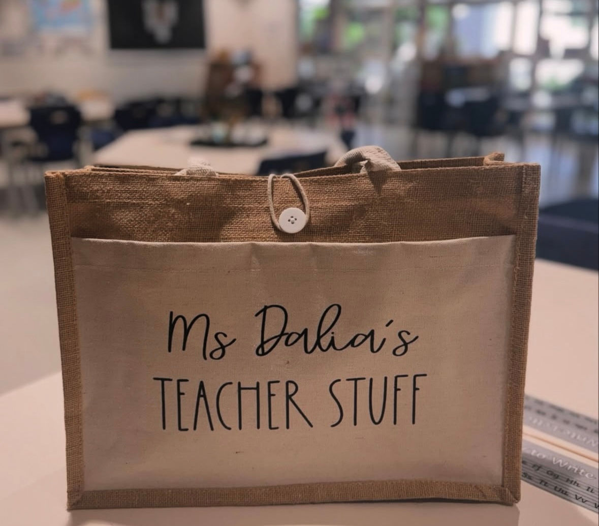 Personalized tote bag