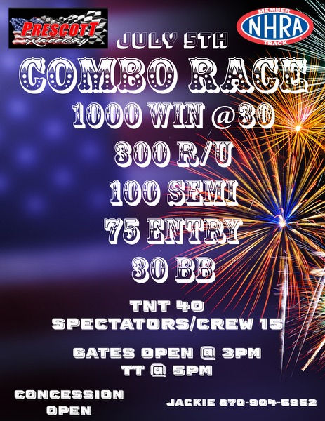 Combo Race - July 5th