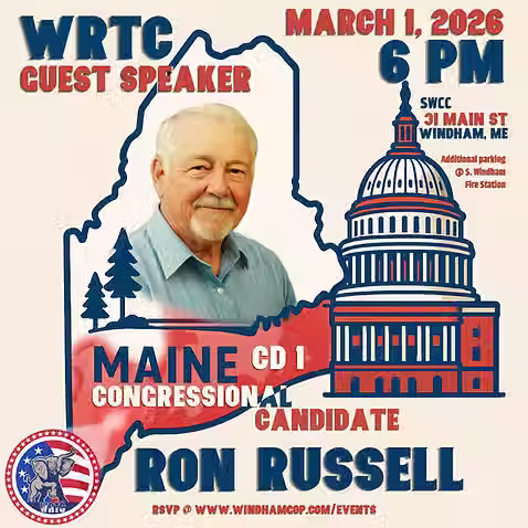 Windham Republicans Meeting with Guest Speaker Ron Russell