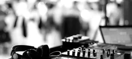 DJ Mixer B & W