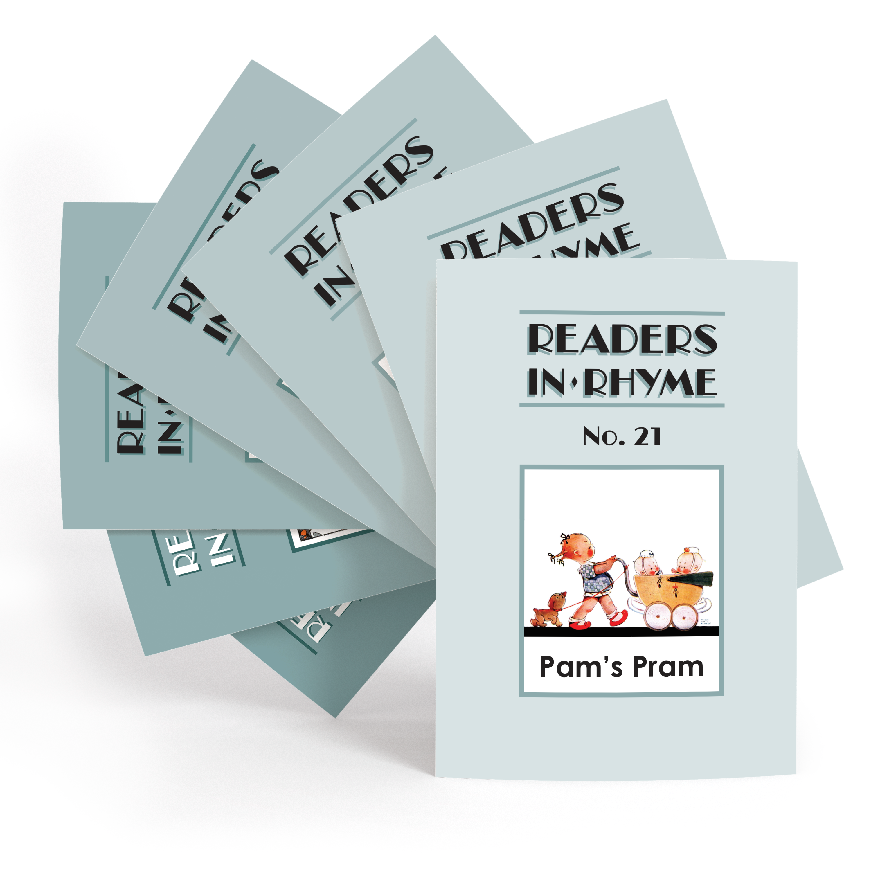 Readers in Rhyme No. 21-30 Teal Set