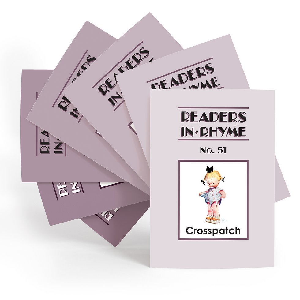 Thumbnail: Readers in Rhyme No. 51-60 Plum Set