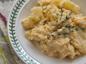 Kohlrabi and Mashed Potatoes with Thyme