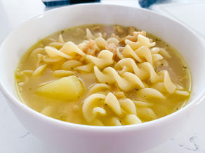 Vegan Chicken Noodle Soup