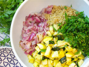 Grilled Quinoa Salad