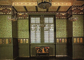 The Green Dining Room designed by Willia