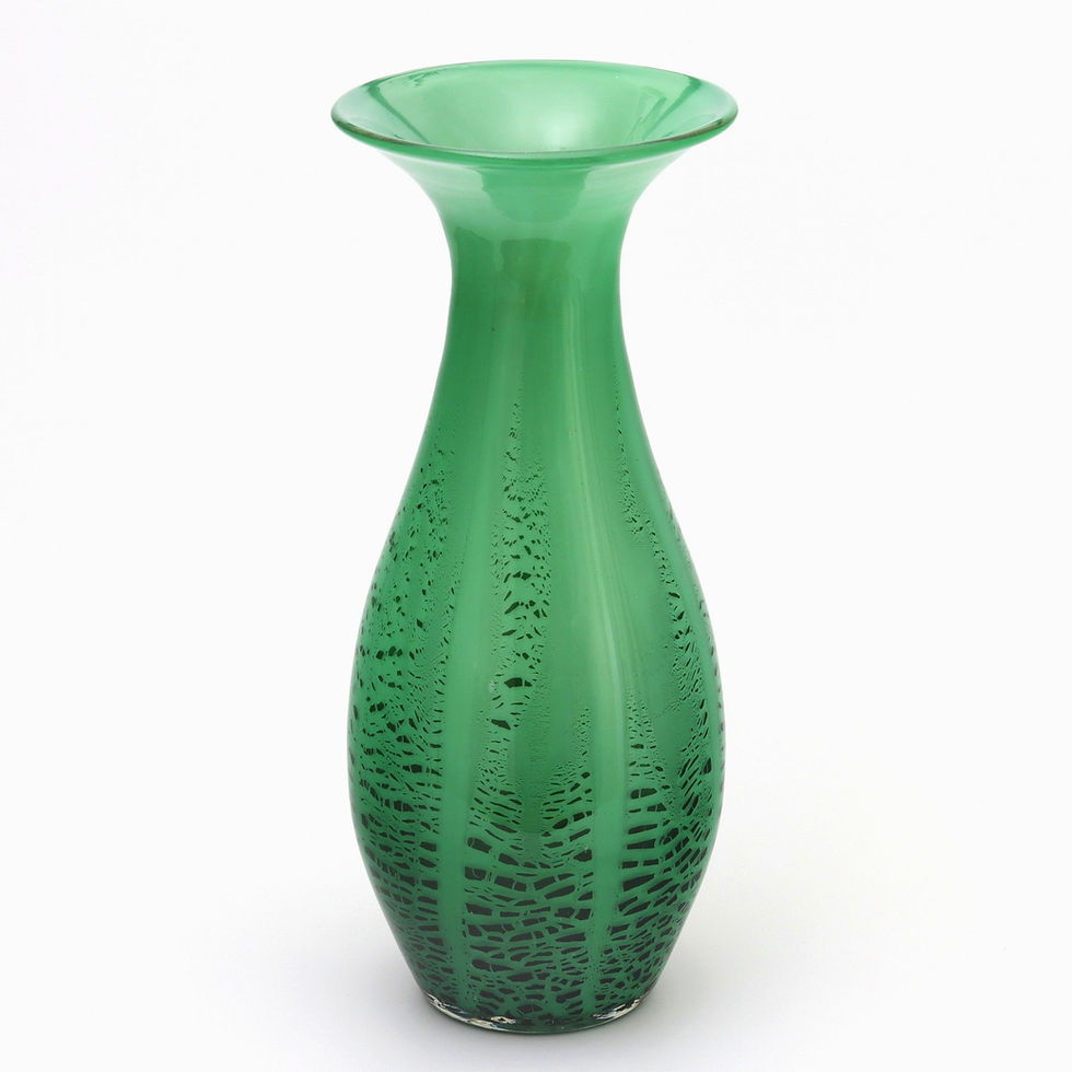 Antique Glass Vase セット Murano Glass Vase by Vittorio Zecchin for Venini, 1930 for