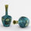 Thumbnail: Pair of Minton Secessionist Turquoise Vases Number 33
