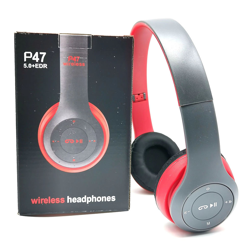 Thumbnail: Stereo P47 Headset 5.0 Bluetooth Headset Folding Series Wireless Sports Game Hea