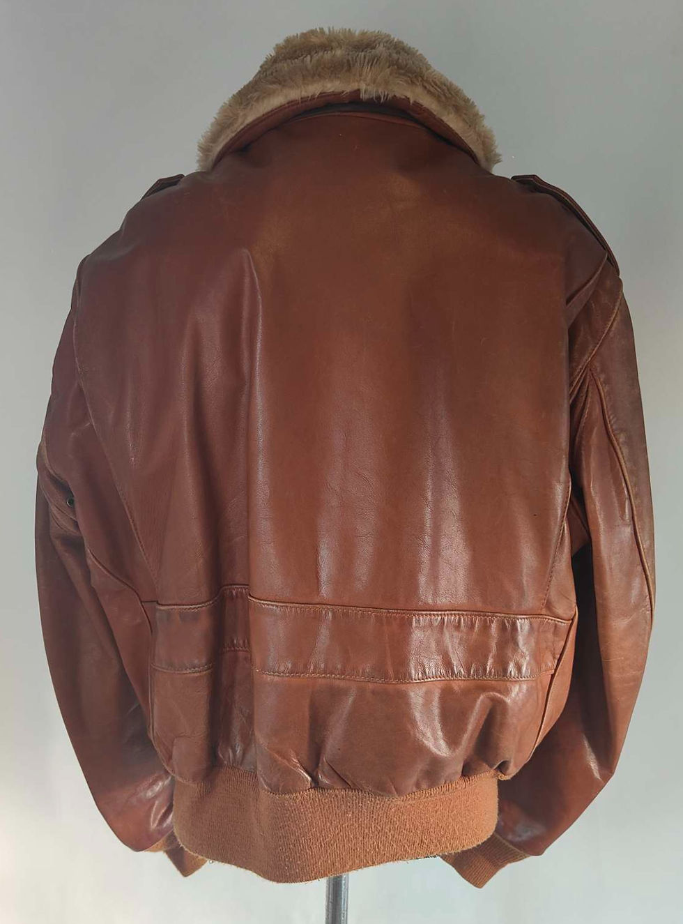 Miniatura: Schott Mod. 184 SM Anni 90 limited edition jacket in moka color, made in the USA.
