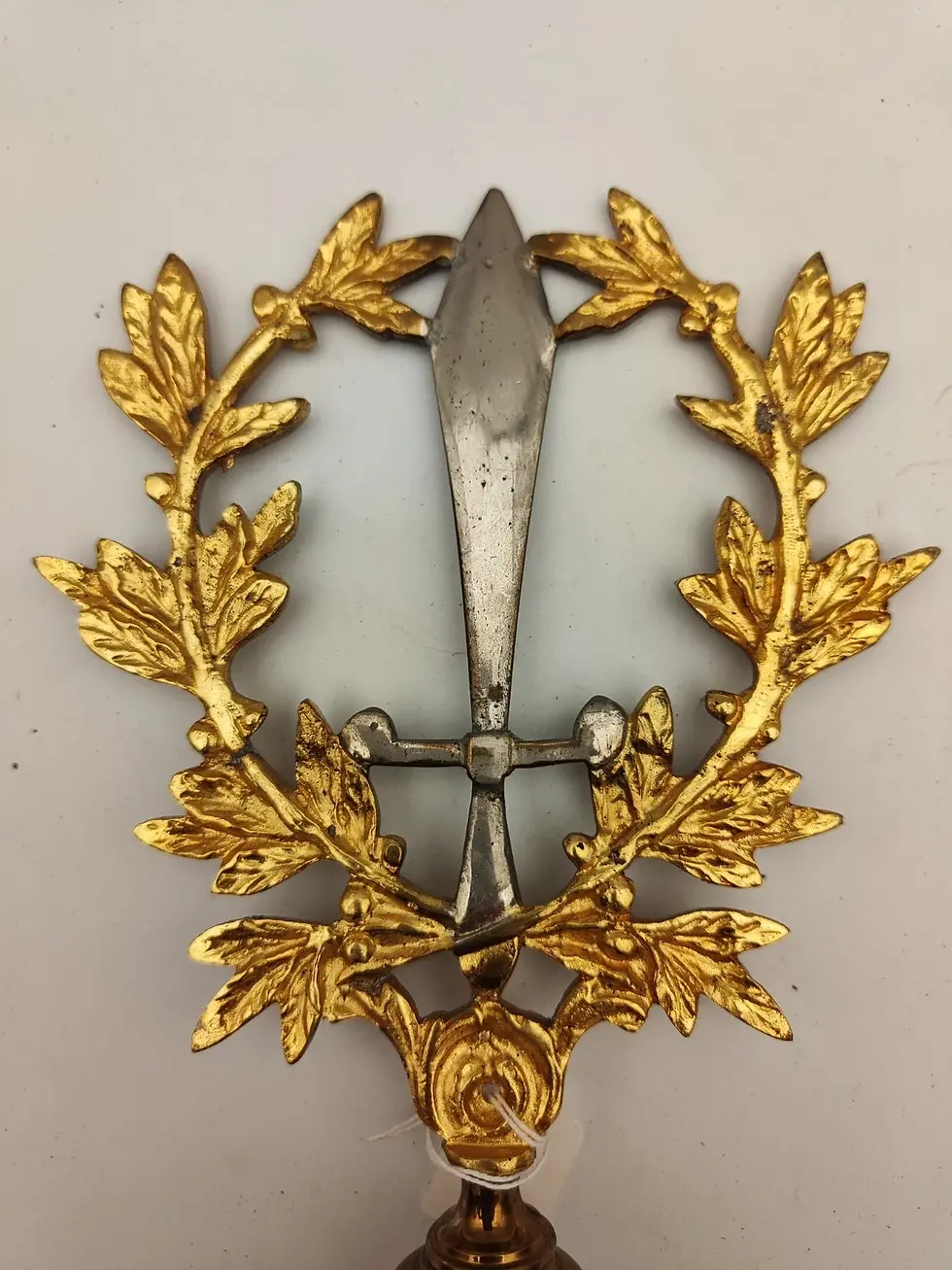 Thumbnail: WW1 WW2 BANNER POLE TIP GLADIUS ARDITI MILITARY LABARUM ORIGINAL PERIOD