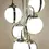 Thumbnail: Lampada Vetro di Murano Cromato Modernariato Vintage Design 70s Glass Floor Lamp