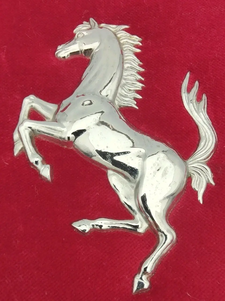 Thumbnail: True Vintage Ferrari Crest made with original parts in 70s / 80s