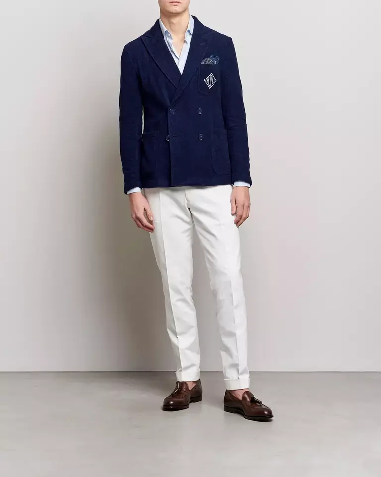 Ralph Lauren Purple Label Hadley Hand-Tailored Terry Blazer