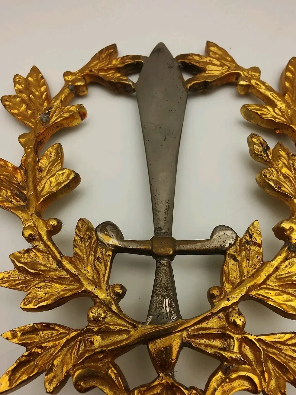 Thumbnail: WW1 WW2 BANNER POLE TIP GLADIUS ARDITI MILITARY LABARUM ORIGINAL PERIOD