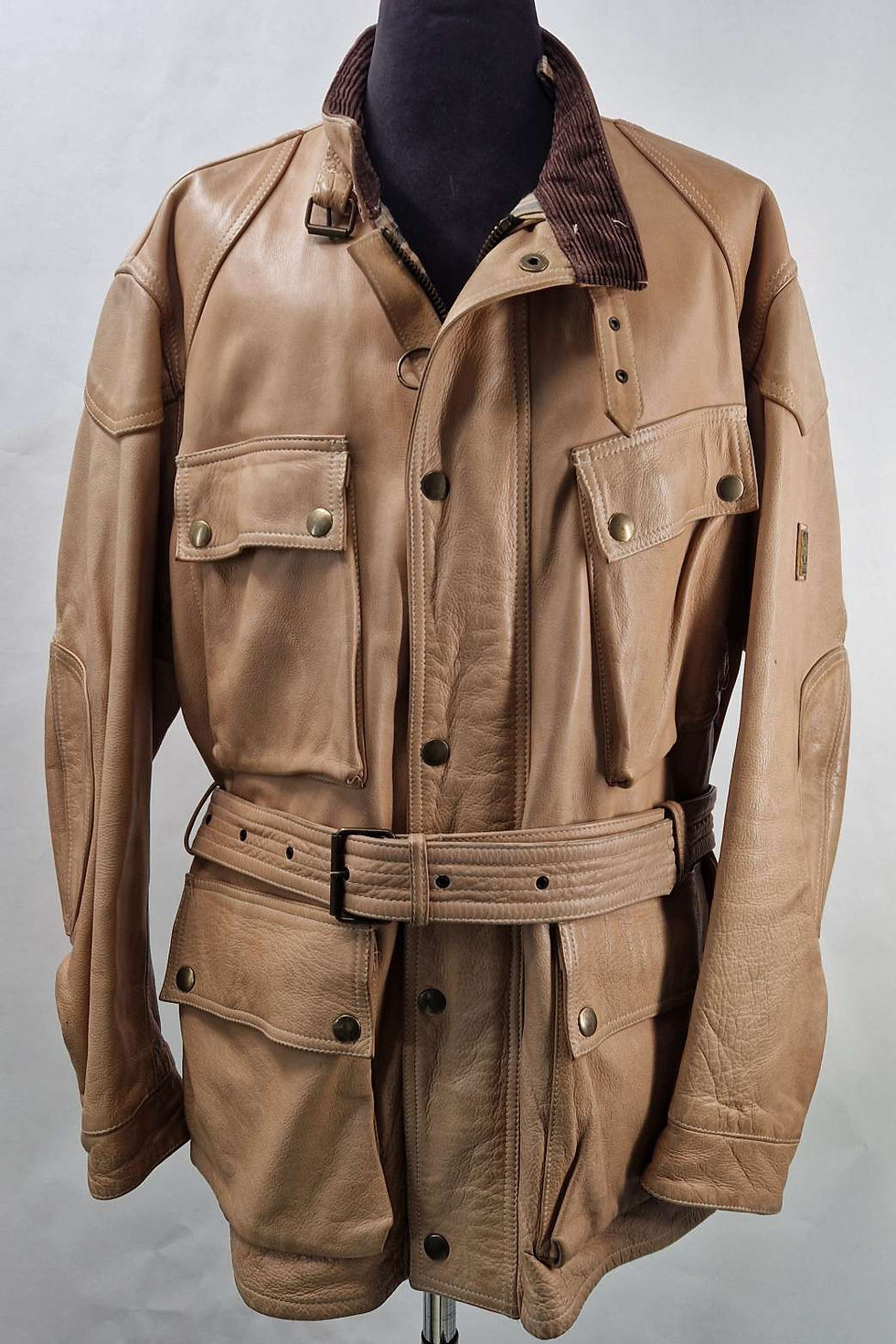 BELSTAFF Panther Trialmaster Leather Jacket True Vintage Size L