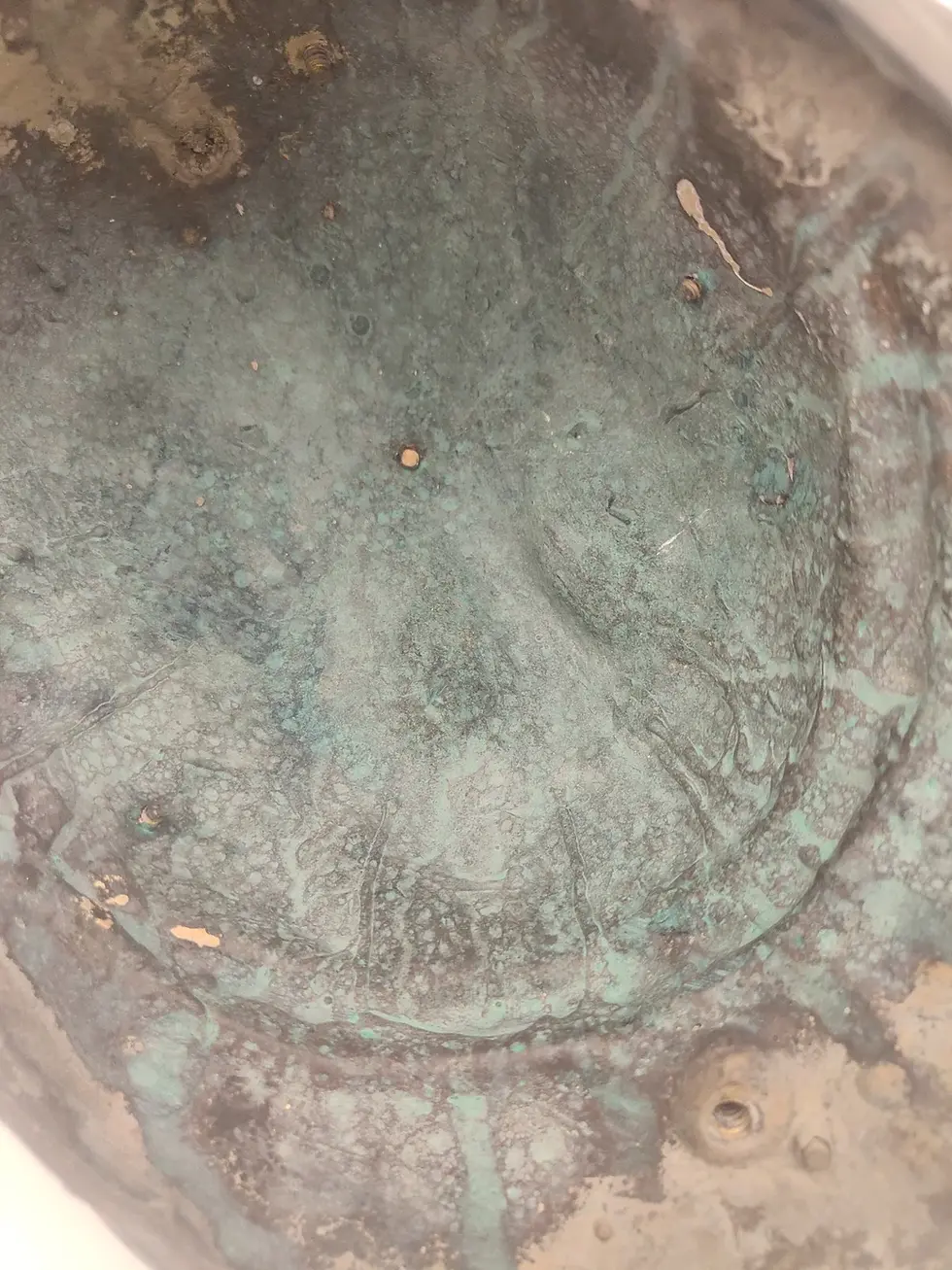 Thumbnail: Bronze "Cappello Alpini" Hat 1:1 scale with WW1 First World War Emblem Unique piece!