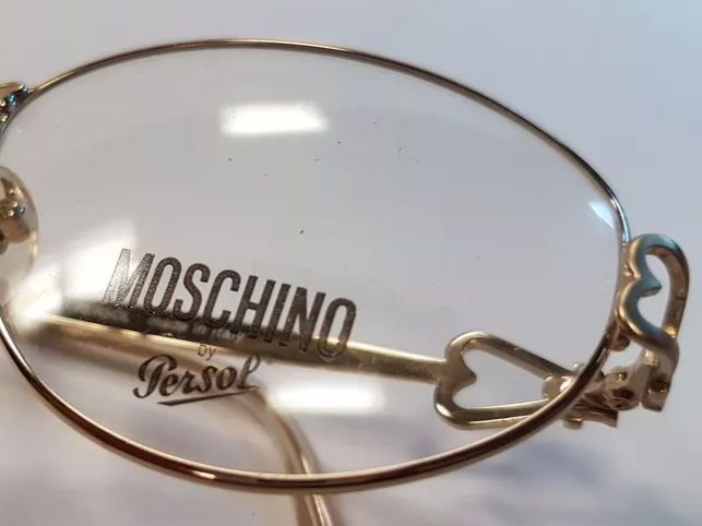 Thumbnail: Occhiali Vintage da vista Moschino by Persol con montatura elegante e moderna