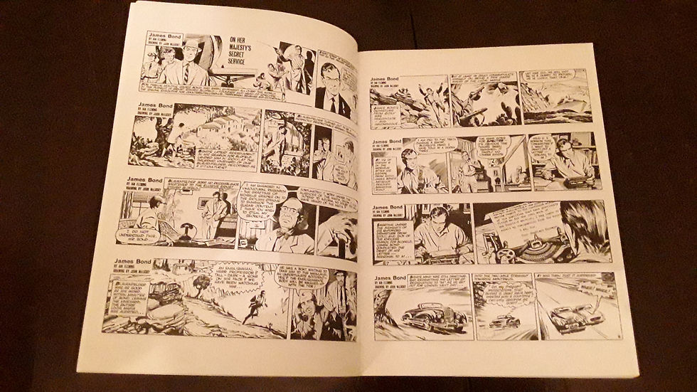 JAMES BOND ON HER MAJESTY'S SECRET SERVICE - Henry Gammidge , Ian Fleming  | Okypus Antique Bookshop