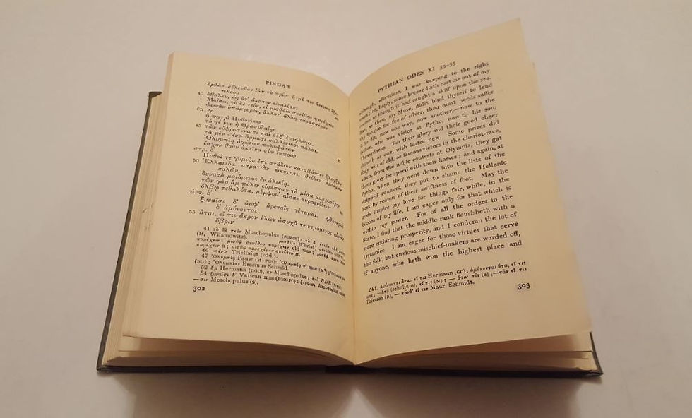 Μικρογραφία: THE ODES OF PINDAR - OKYPUS RARE BOOKS