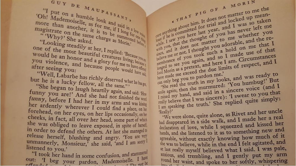 Μικρογραφία: THE GREAT SHORT STORIES OF GUY DE MAUPASSANT | Okypus Antique Bookshop