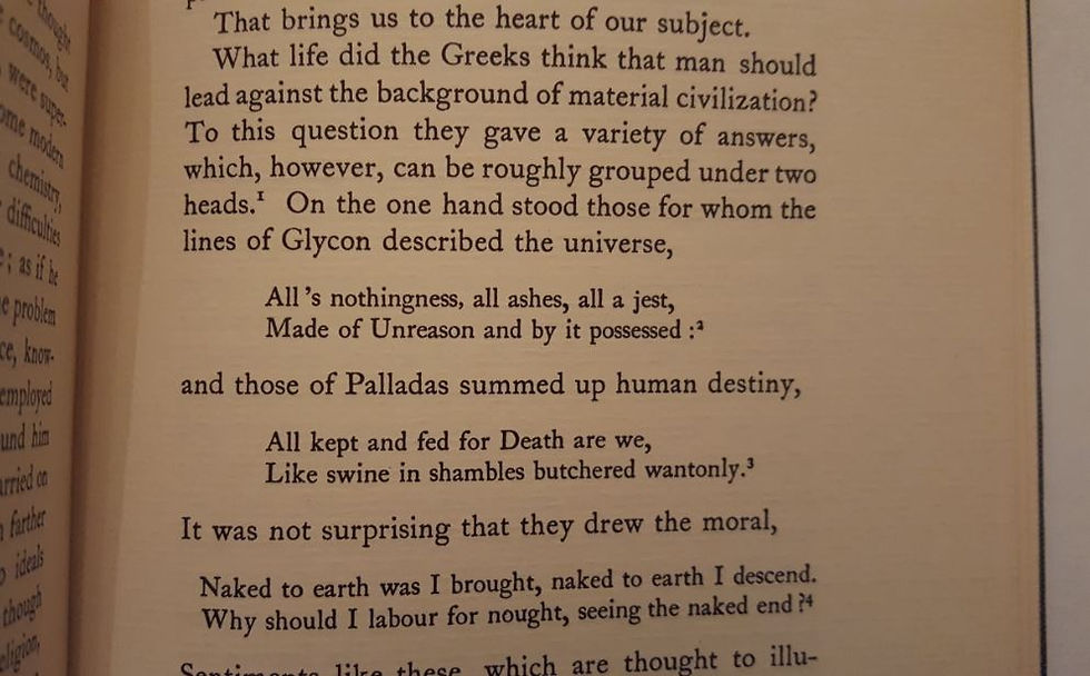 Μικρογραφία: GREEK IDEALS AND MODERN LIFE - Sir R. W. Livingstone - ΩΚΥΠΟΥΣ ΠΑΛΑΙΟΒΙΒΛΙΟΠΩΛΕΙΟ