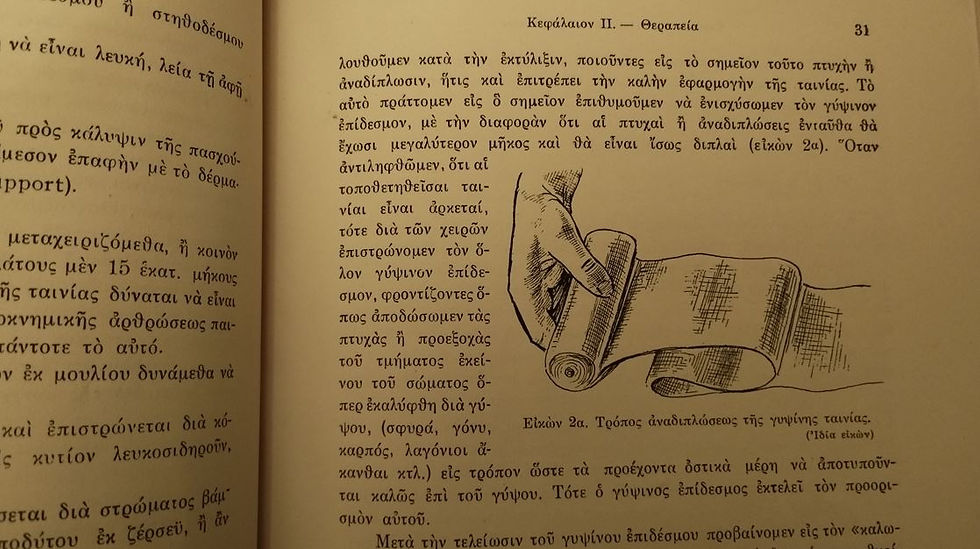 Μικρογραφία: ΦΥΜΑΤΙΑΣΕΙΣ ΟΣΤΩΝ ΚΑΙ ΑΡΘΡΩΣΕΩΝ (1945) - Υπό Θεοδώρου Γ. Γαροφαλίδου