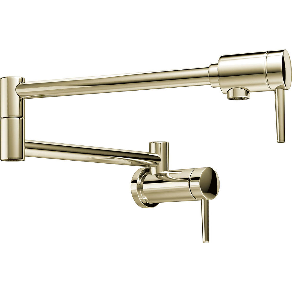 Thumbnail: Delta Contemporary Wall-Mount Pot Filler