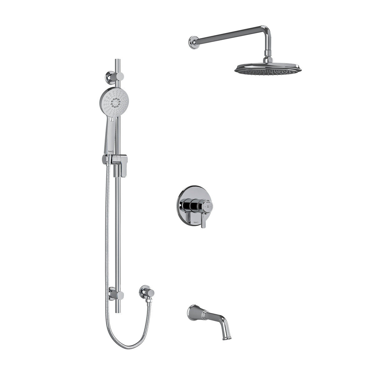 Riobel Momenti Handle 3-Way Thermostatic Shower Kit