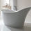 Thumbnail: Victoria + Albert Amalfi 64-1/4 Inch X 31-1/4 Inch Freestanding Soaking Bath Tub