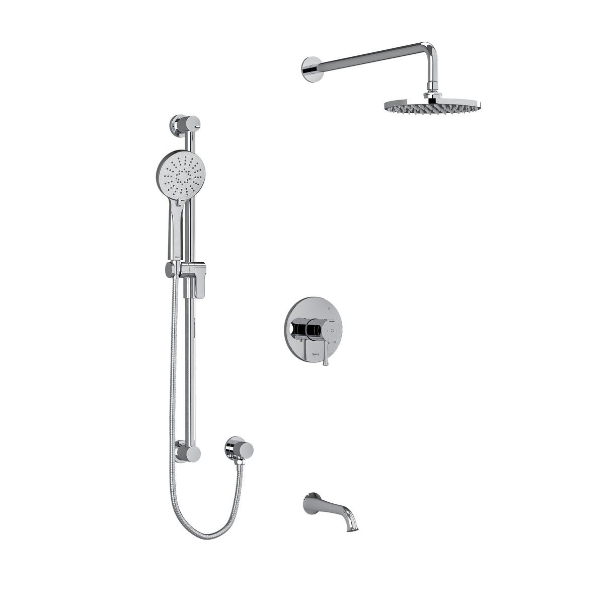 Riobel Edge 3-Way Thermostatic Shower Kit