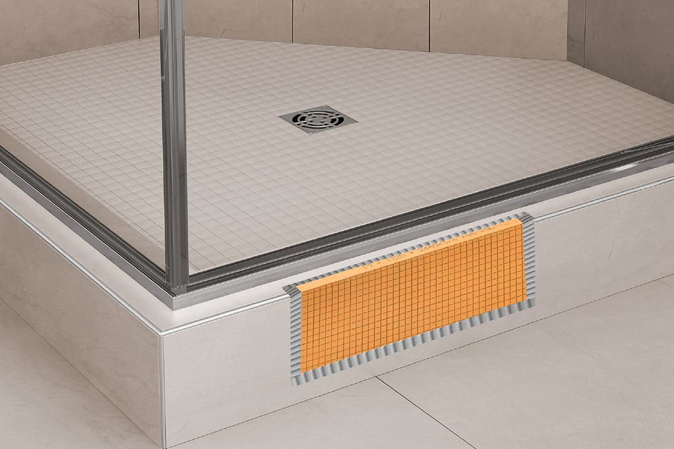 Thumbnail: Schluter 48" Prefabricated Shower Curb
