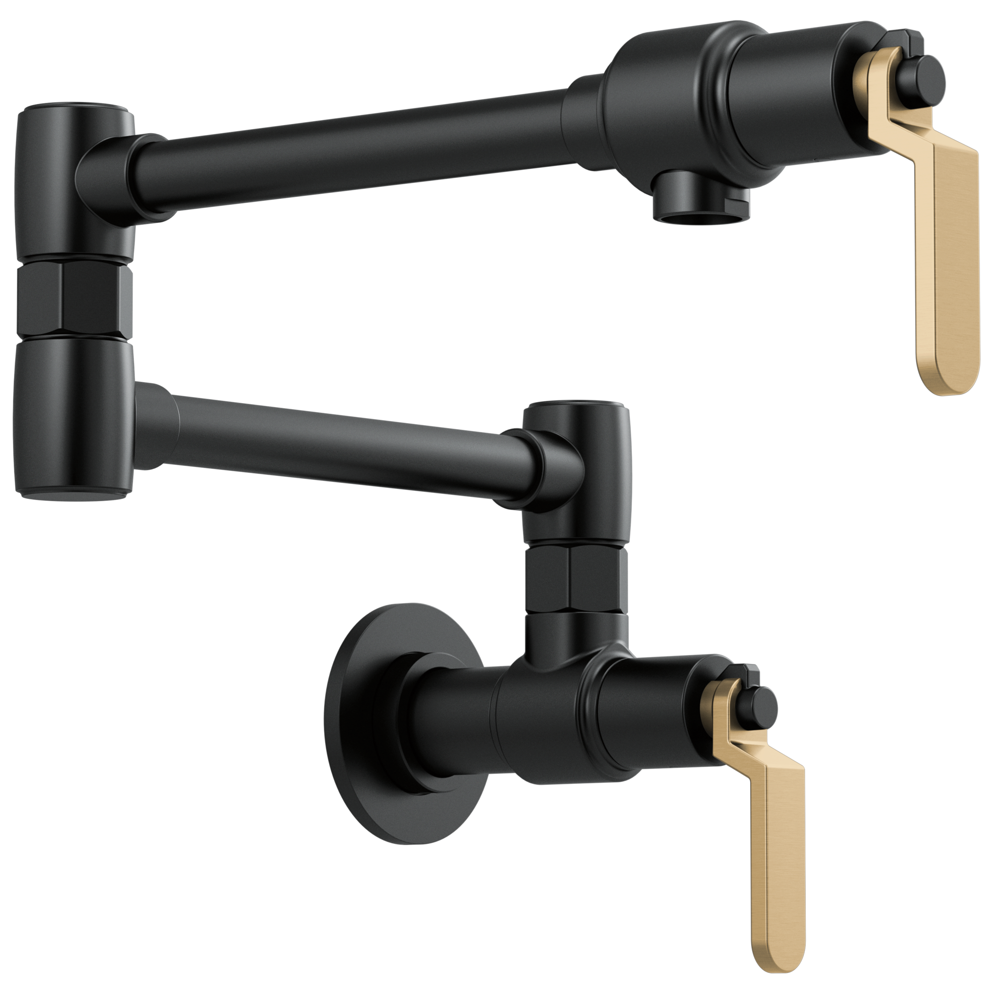 Brizo Litze Wall-Mount Pot Filler - Industrial Handle