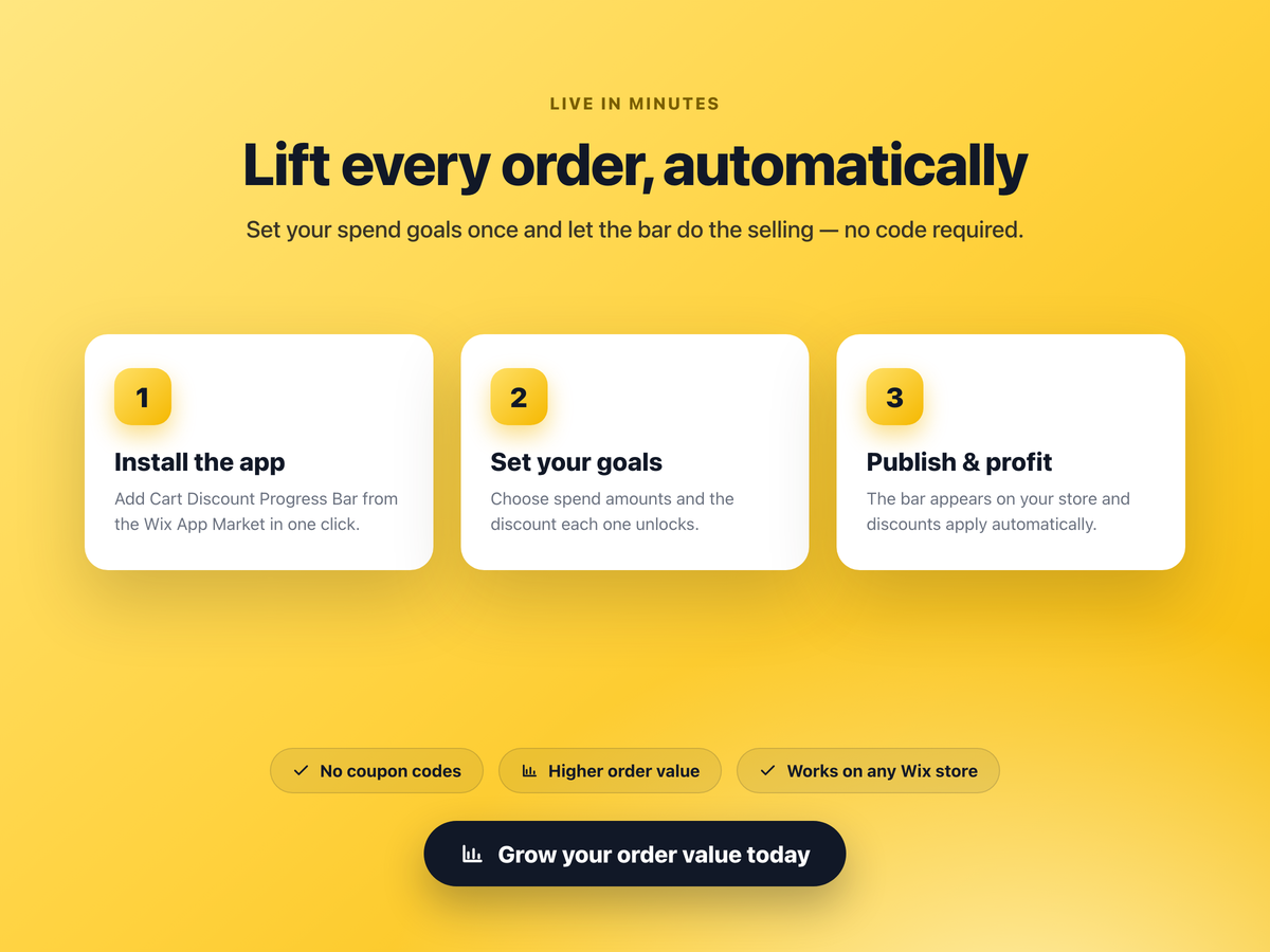 Cart Discount Progress Bar screenshot 5