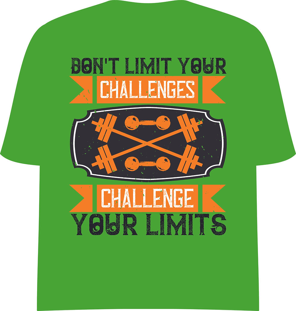 Don't limit your challenges challenge your limits