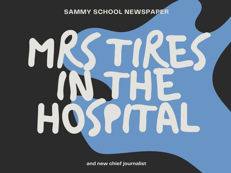 BREAKING NEWS: MRS TIRES IN THE HOSPITAL⁉️ (Sept 2023 issue)