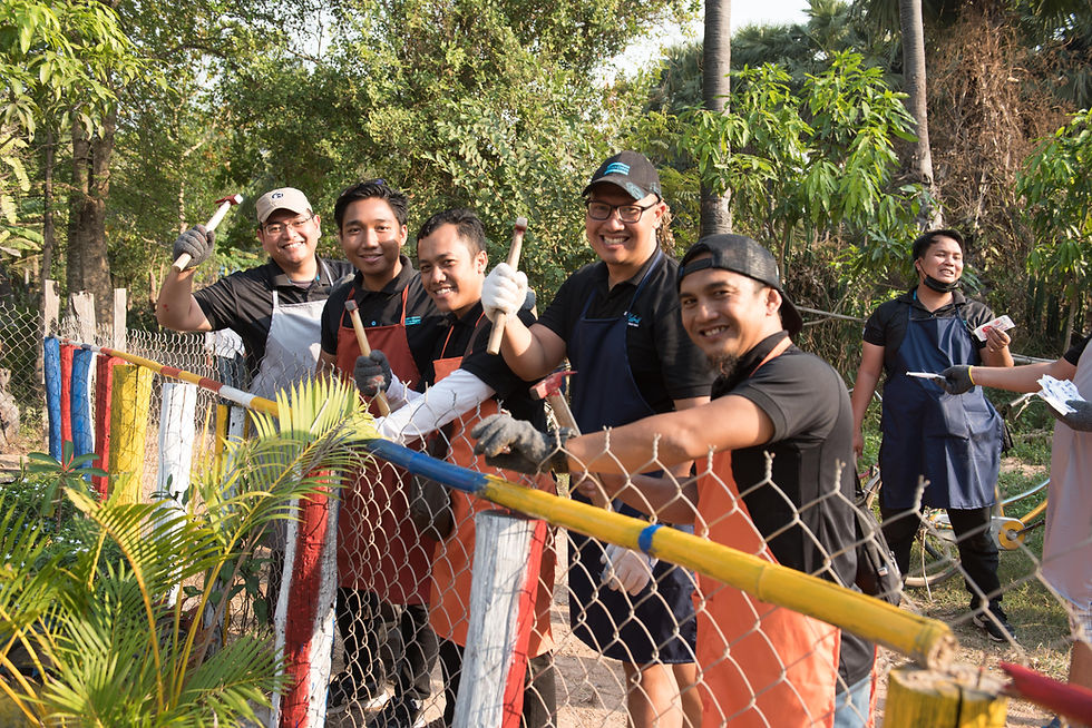 Thumbnail: CSR event at Samrong Village